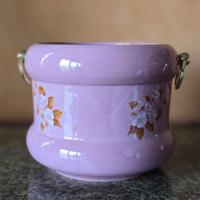 Vaso cachepot vintage in ceramica Cermac