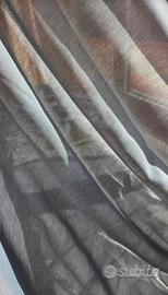 Tenda marchio ikea sottile, 2 teli,+ 2 teli grigio