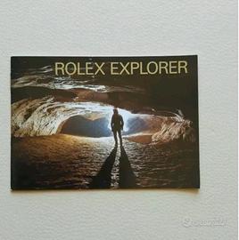 BOOKLET ROLEX EXPLORER ANNO  2002 ENG ORIGINALE