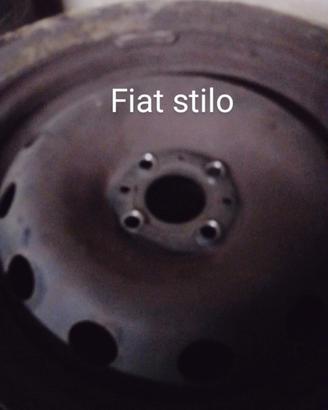 4 cerchi in ferro R15 neri