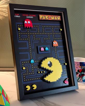 Shadow Box 3D PAC-MAN artigianale - Paper Emotions