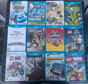 Lotto Giochi Nintendo Wii U e Wii