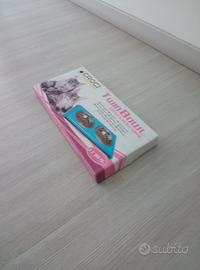 TWIN BOWl ciotole in acciaio con base in plastica