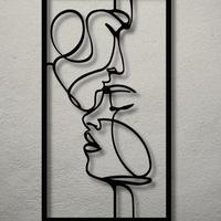 Quadro metallo 60x40cm