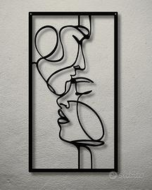 Quadro metallo 60x40cm