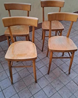 sedie Milano in faggio 