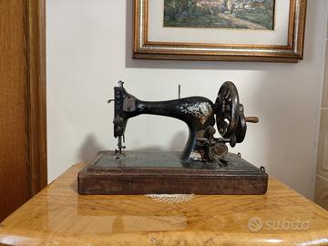 Macchina Da Cucire SINGER manuale Antica Vintage