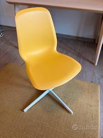 Sedia Gialla Ikea