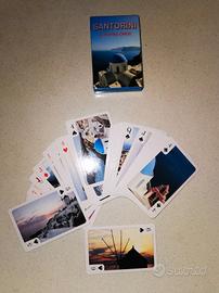 Carte da gioco poker Santorini illustrate