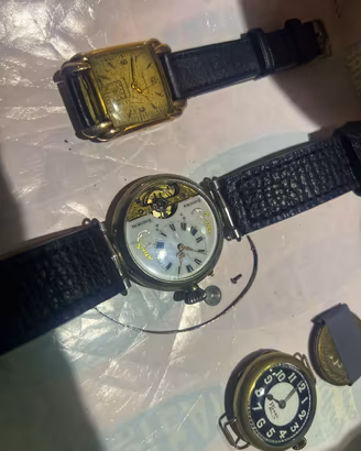 Orologi Hebdomas vintage 8 giorni oversize e deco’
