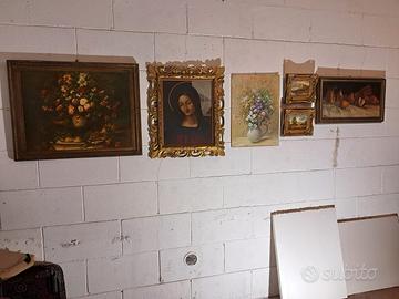 QUADRI ARTISTI FAMOSI OLIO SU TELA E SU LEGNO