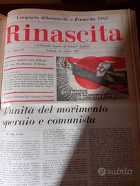 Numeri  rivista Rinascita rilegate