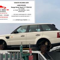 RICAMBI USATI - LAND ROVER RANGE SPORT 1a serie