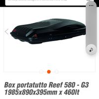 Box portatutto+barre da tetto