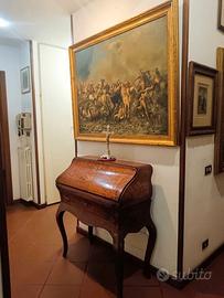 Dipinto con cornice dorata