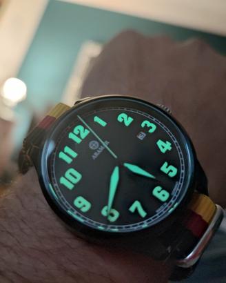 Orologio Aramar Automatico pilot Aviazione Laco