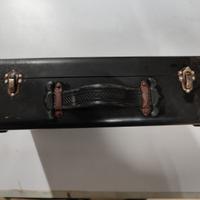 VALIGETTA VINTAGE PIENA DI VALVOLE RADIO E TV