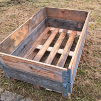 Sponde in legno con cerniere per bancali 120x80cm