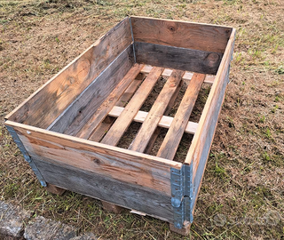 Sponde in legno con cerniere per bancali 120x80cm