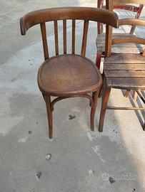 Vecchia Sedia vintage legno
