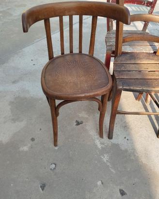 Vecchia Sedia vintage legno