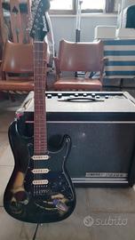 chitarra più amplificatore 