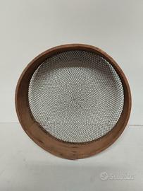 Antico setaccio attrezzi civiltà contadina 