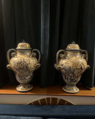 Coppia di vasi montelupo