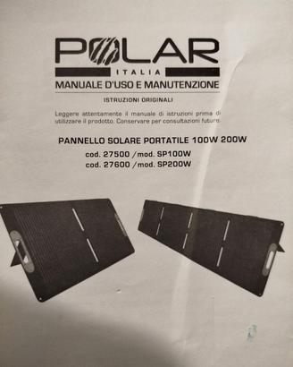Pannello fotovoltaico 200W