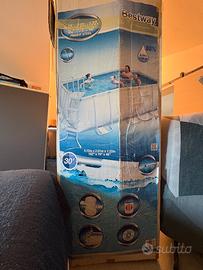 Piscina tubolare bestway power steel rettangolare