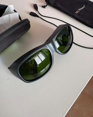 Occhiali laser
