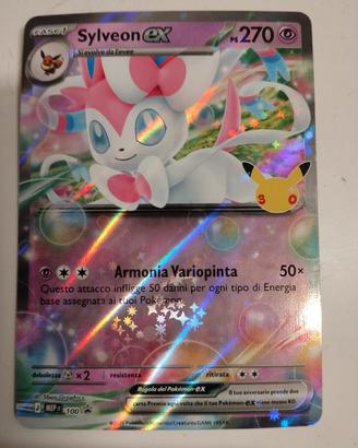 Sylveon ex 30 anniversario 