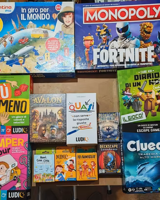 Giochi da tavolo COMPLETI