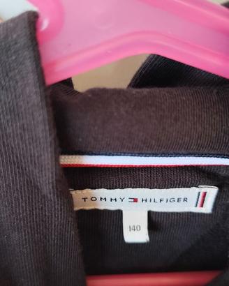Tommy Hilfiger Felpa Bambino con Cappuccio –9/10A