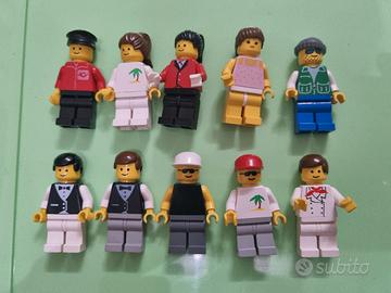 Lego anni 80/90 - 10 omini