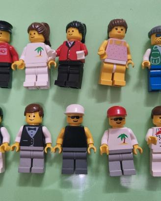 Lego anni 80/90 - 10 omini