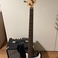 Basso elettrico Fender Squier precision bass