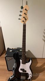 Basso elettrico Fender Squier precision bass