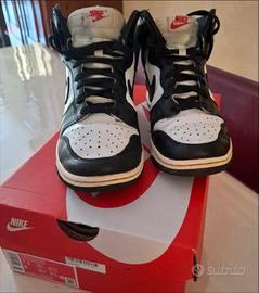 nike panda dunk high retro