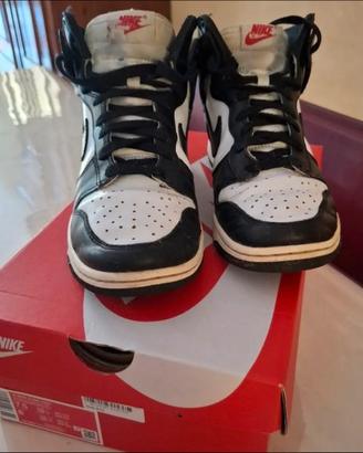 nike panda dunk high retro