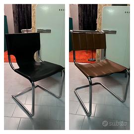 2 Sedie Anni 70/80 Design Carlo Bartoli /Stam Mart