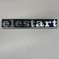 Nos 199011 Piaggio Targhetta Elestart Ape Tm 50