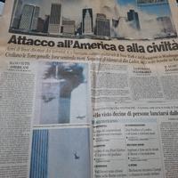 corriere della sera con attentato alle 2 torri