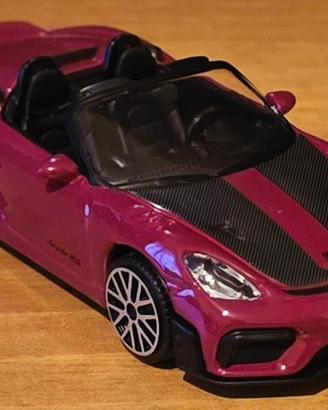 Porsche Spyder RS Burago 1/43 Completa di Scatola