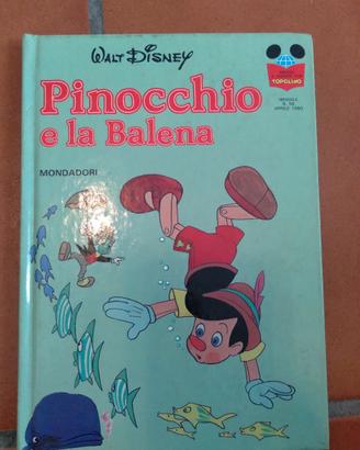 pinocchio e la balena - walt disney 1980
