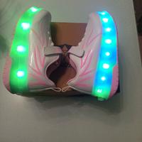 scarpe bimba con pattini amovibili, luci led n. 29