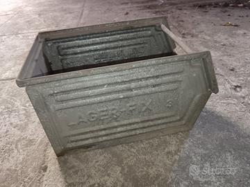 Schedario porta documenti vintage design 