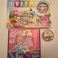 Tombola/dama di Barbie Mattel, dobble e il gioco d