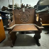 Panca art deco vintage