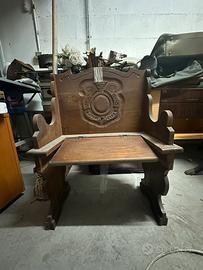 Panca art deco vintage